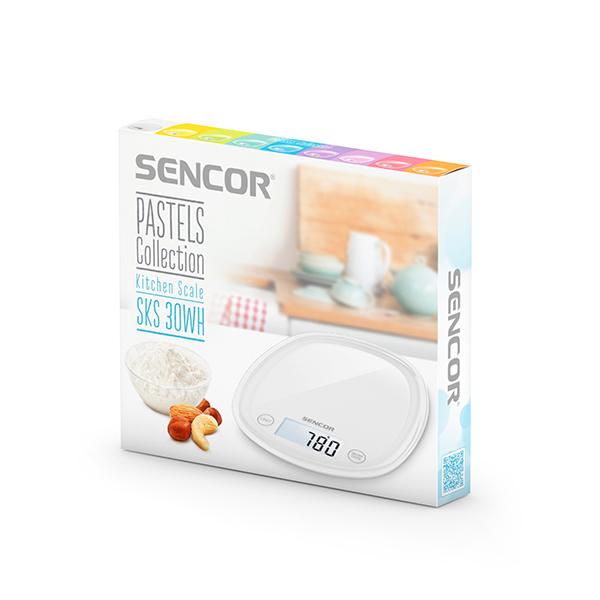 ترازوی آشپزخانه سنکور مدل SENOCR SKS 30WH